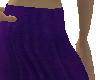 purplesilk pleated skirt