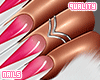 q. Berry Aura Nails XL