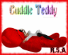 Cuddle Teddy Red