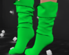!M! Green Xmas Socks