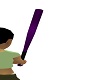 Purple Baseball Bat