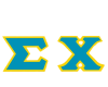 Sigma Chi  Letter Hoodie
