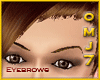 Omj7: Eyebrows Brown