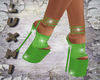 |LM| Green Heels