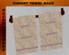 Cherry Towel Rack