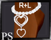 {PS}Valentine Dia Anklet