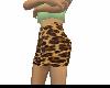 Leopard Ultra-Mini Skirt