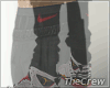 M. Nikes Black Shorts