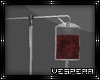 -V- IV Pole w/ Blood Bag