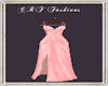 CRF* Pink Satin Gown
