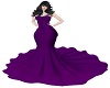 MY Purple Silk Gown