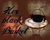 black basket dedicated