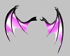 Light Pink Bat Wings