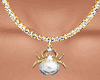 Spider Beetle Necklace