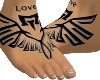 Realistic Feet & Tattoo