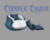 ~K~Blue Cuddle Chair