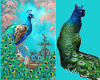 2 peacock filler