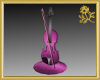 Pink Violin Statue