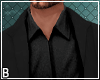 Black Open Coat Pants