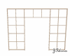Glas wall divider