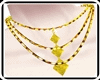 Golden Crystals Necklace