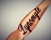 "Dynomyte" Forearm Tatt