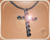 !NC Black Cross Pendant