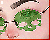 g. Skull Sunglasses Grn