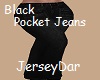 Pocket Jeans Black