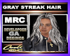 GRAY STREAK HAIR