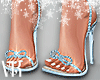 VK~Blue Glitter Heels