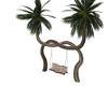 Palm Tree Beach Swing