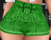 F*green floral shorts