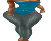 Teal Fishnet Bdysuit RLL