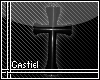 3D Black & Sliver Cross