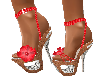 Red Flower Shoes