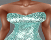 H/Teal Fantasy Gown