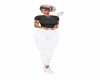 cargo blanc