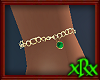 Ankle Bracelet Emerald