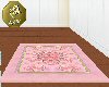 Pritty Pink Floor Rug
