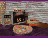 Fireplace&Pillows Hippie