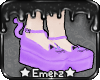 !E! Kitty Feet-Purple V2