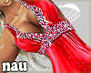 ~nau~ Cherry red Gown