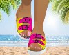 Tye-Dye Beach Sandals