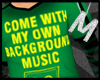 M | *Green Music Tee