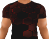 Red Hex Muscle Shirt