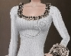 NK DARIA Fur Dress SILVE