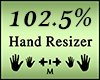 Hand Scaler 102.5%