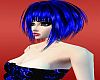 437Raya Blue Rave Hair
