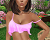 Lavender Ruffled Tank Top (F)